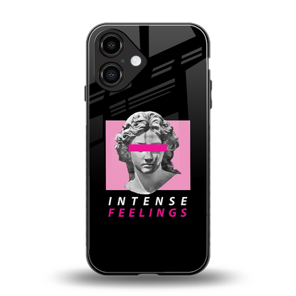 Intense Feelings Phone Case for Iphone 16 | Glass Case