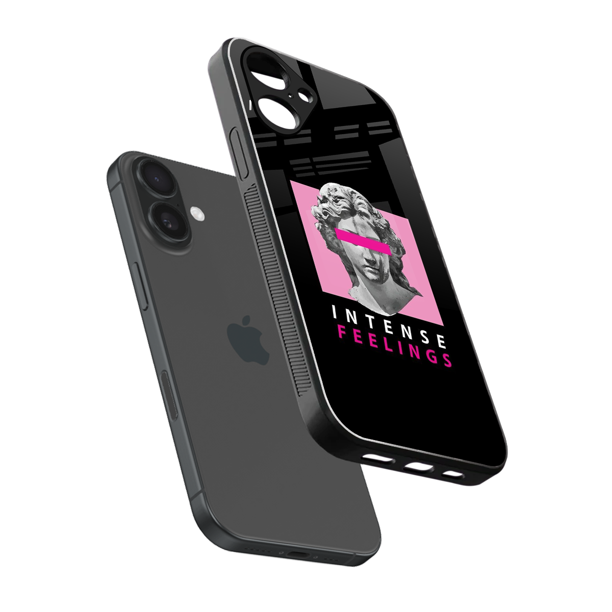 Intense Feelings Phone Case for Iphone 16 | Glass Case
