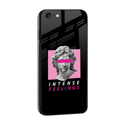 Intense Feelings sleek iphone 6s cover with tempered glass back and TPU edges
