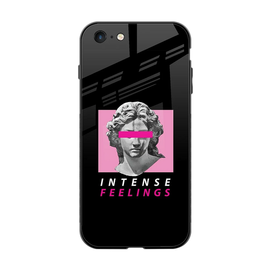 Intense Feelings back phone cover | glass case for iphone 6