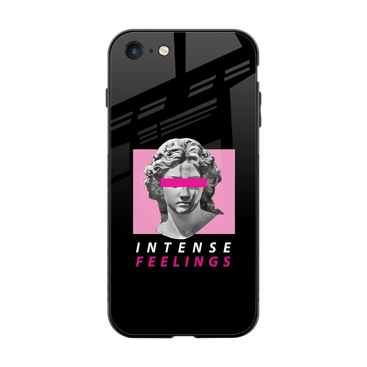 Intense Feelings back phone cover | glass case for iphone 7
