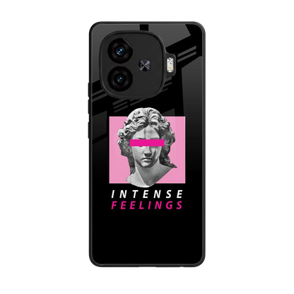 Intense Feelings back phone cover | glass case for iqoo neo 10r 5g