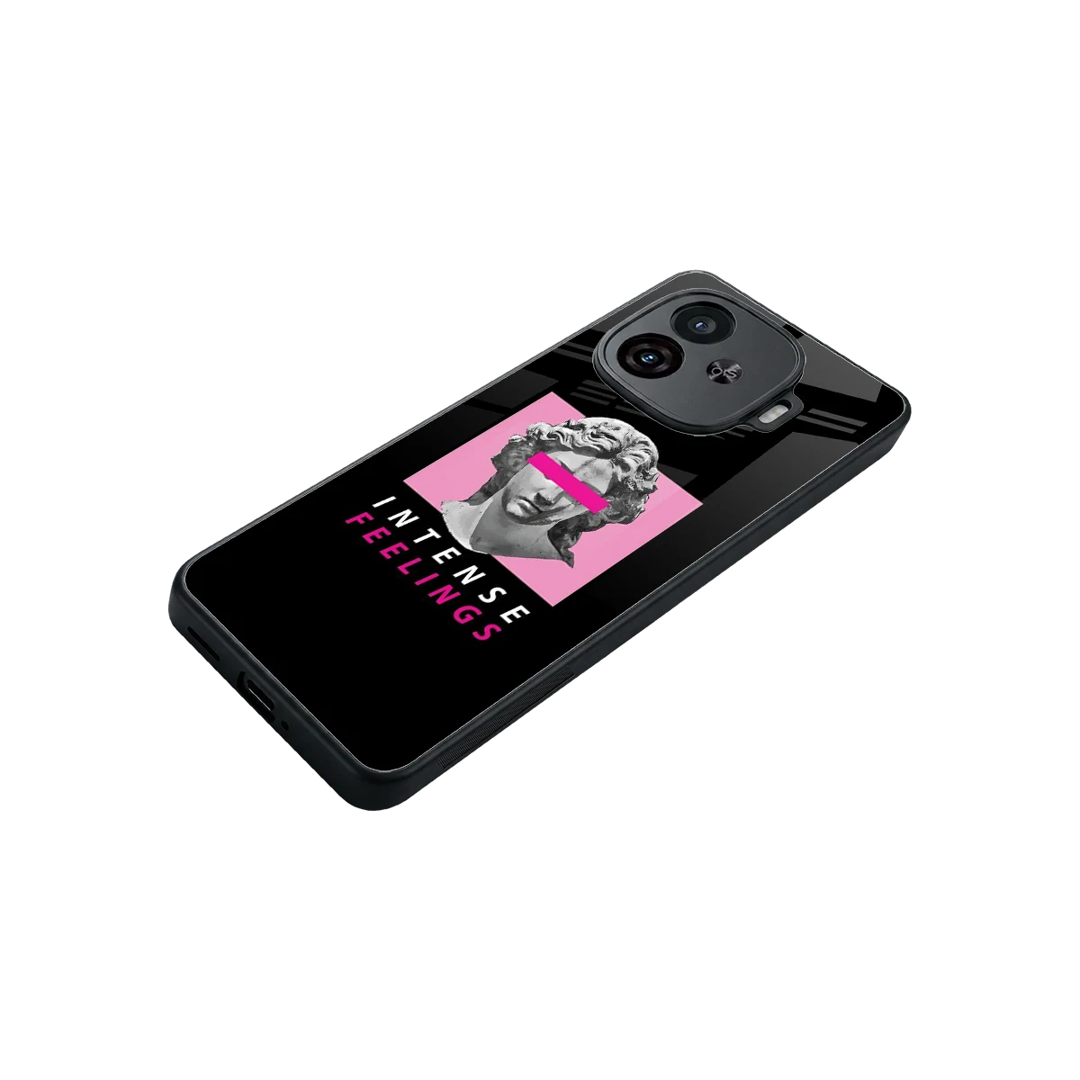 Intense Feelings stylish phone case for iqoo neo 10r 5g | glossy glass and slim fit