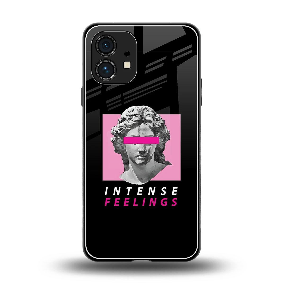 Intense Feelings back phone cover | glass case for nothing phone 1