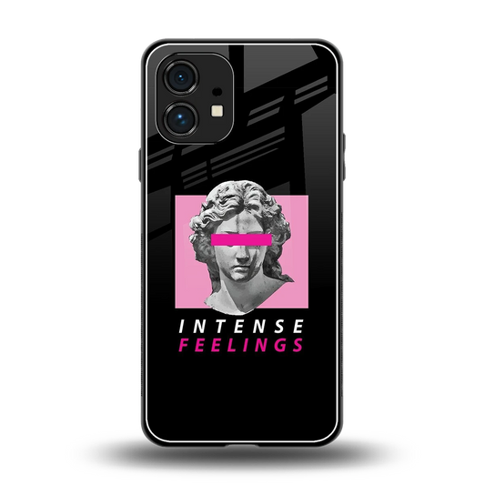 Intense Feelings back phone cover | glass case for nothing phone 1