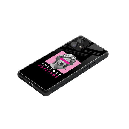 Intense Feelings stylish phone case for nothing phone 1 | glossy glass and slim fit