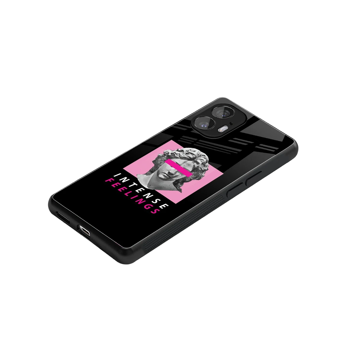 Intense Feelings stylish phone case for nothing phone 2 | glossy glass and slim fit