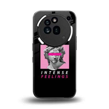 Intense Feelings back phone cover | glass case for nothing phone 3a pro