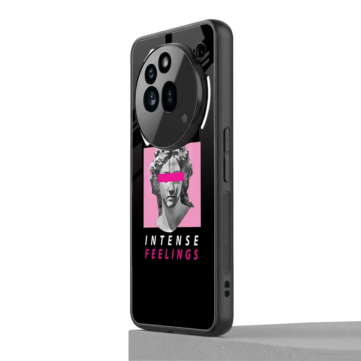 Intense Feelings nothing phone 3a pro mobile cover | shockproof glass phone case