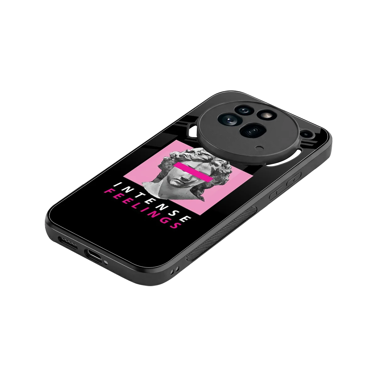 Intense Feelings stylish phone case for nothing phone 3a pro | glossy glass and slim fit