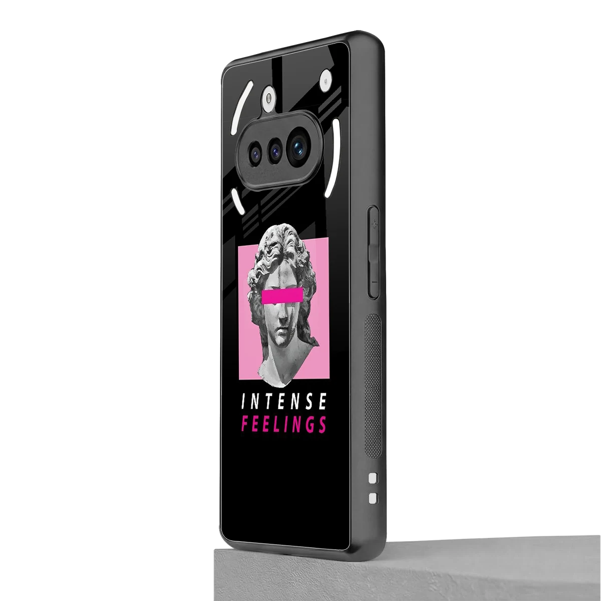 Intense Feelings nothing phone 3a mobile cover | shockproof glass phone case