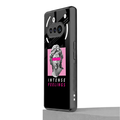 Intense Feelings nothing phone 3a mobile cover | shockproof glass phone case