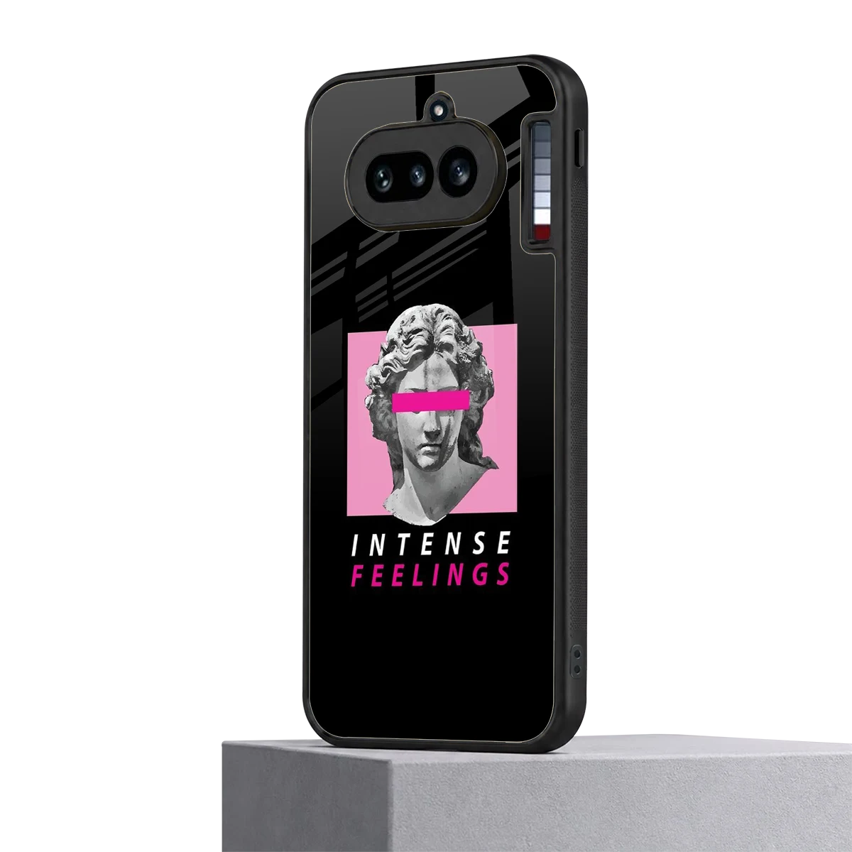 Intense Feelings nothing phone 4a mobile cover | shockproof glass phone case