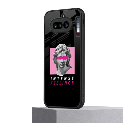 Intense Feelings nothing phone 4a mobile cover | shockproof glass phone case