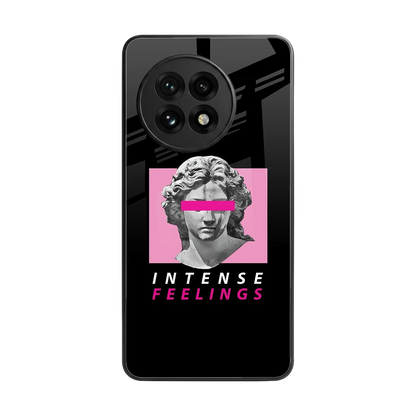 Intense Feelings back phone cover | glass case for oneplus 13r