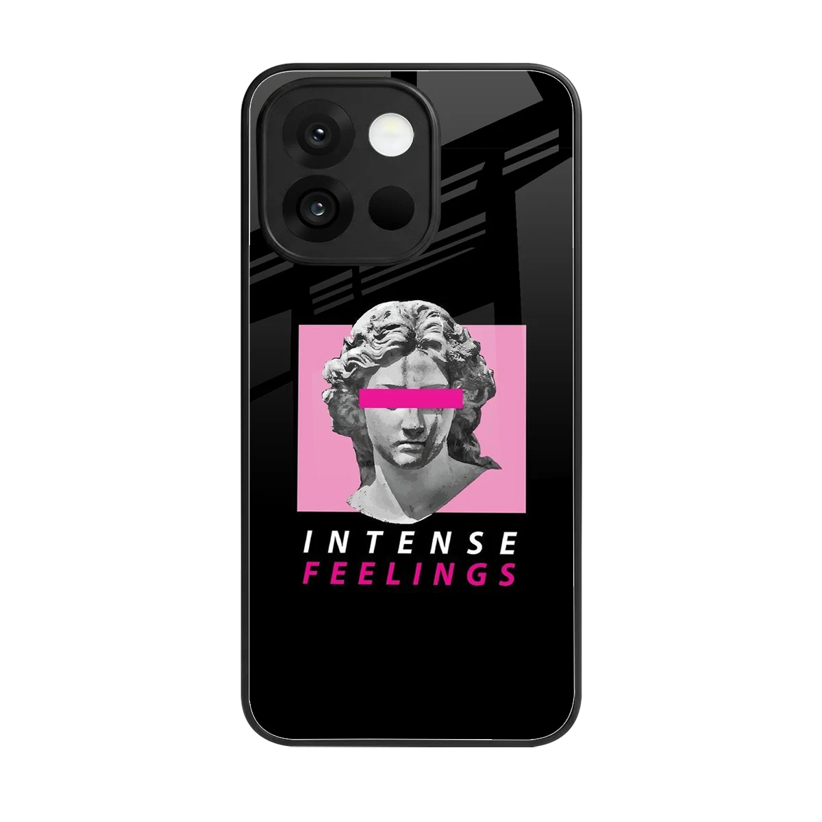 Intense Feelings back phone cover | glass case for oneplus 13s