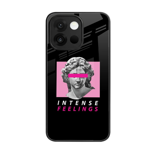 Intense Feelings back phone cover | glass case for oneplus 13s