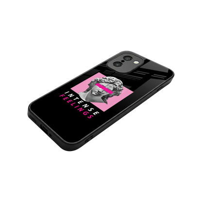 Intense Feelings stylish phone case for oneplus 15r | glossy glass and slim fit