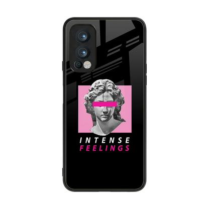 Intense Feelings back phone cover | glass case for oneplus nord 2