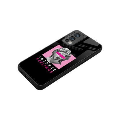 Intense Feelings stylish phone case for oneplus nord 2 | glossy glass and slim fit