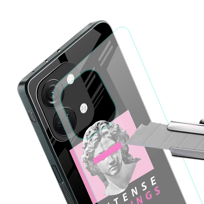 Intense Feelings stylish phone case for oneplus nord 3 | glossy glass and slim fit