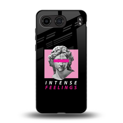 Intense Feelings back phone cover | glass case for oneplus nord 4