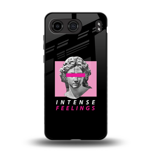 Intense Feelings back phone cover | glass case for oneplus nord 4