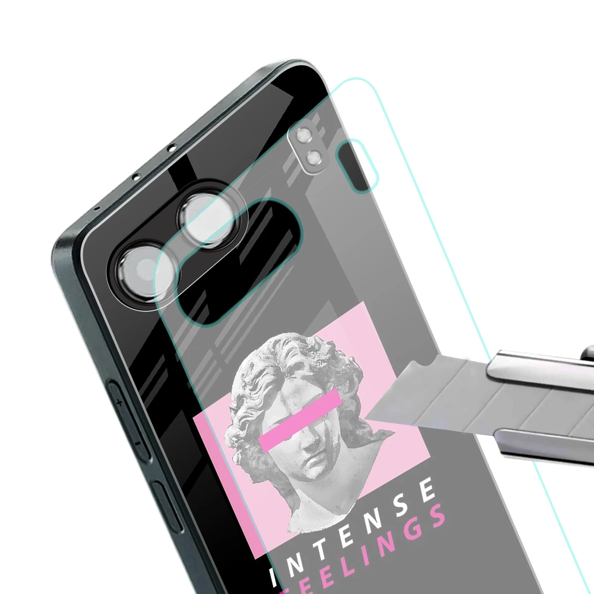 Intense Feelings stylish phone case for oneplus nord 4 | glossy glass and slim fit