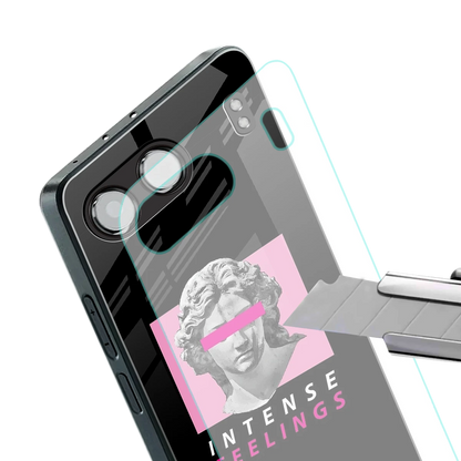 Intense Feelings stylish phone case for oneplus nord 4 | glossy glass and slim fit