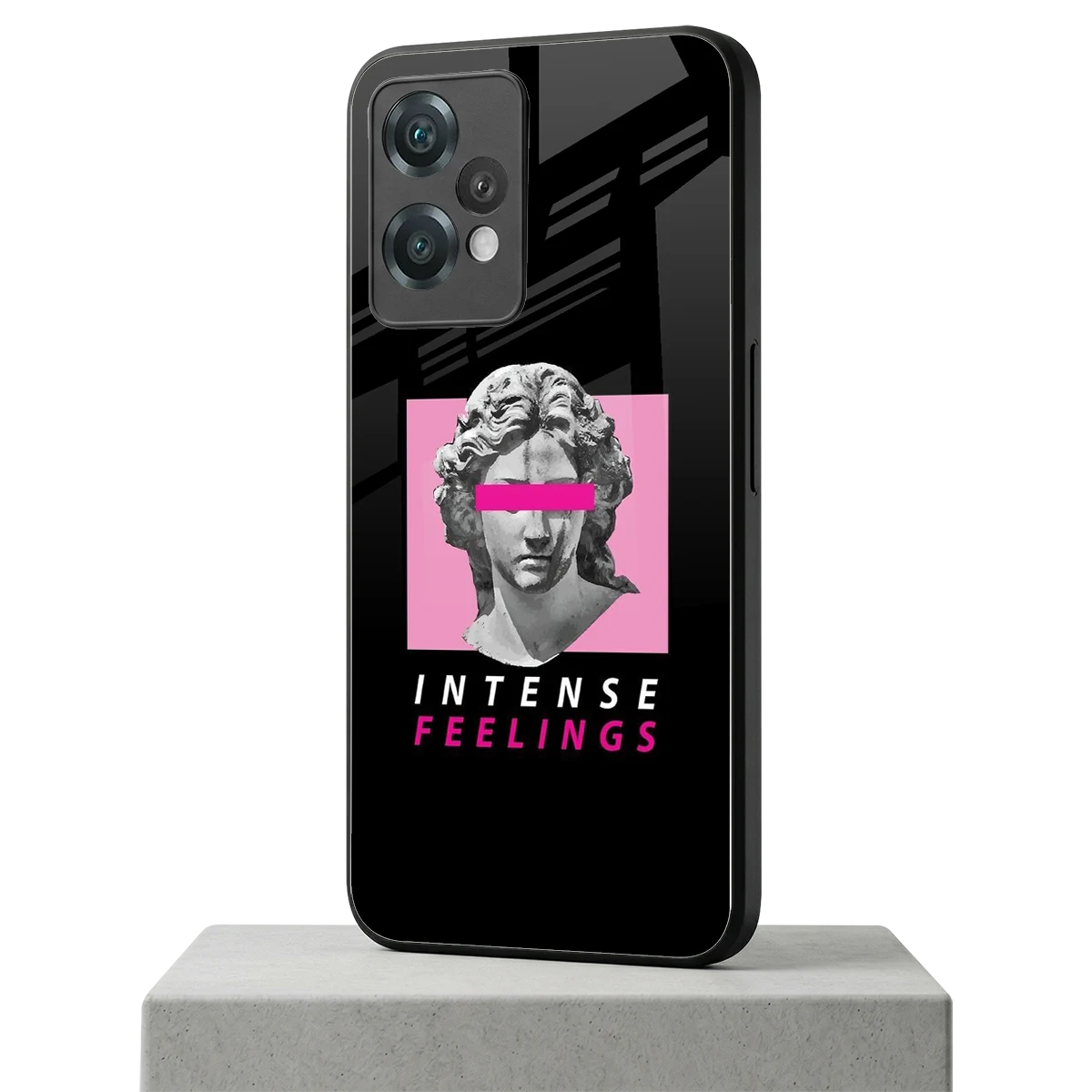 Intense Feelings oneplus nord ce 2 lite mobile cover | shockproof glass phone case