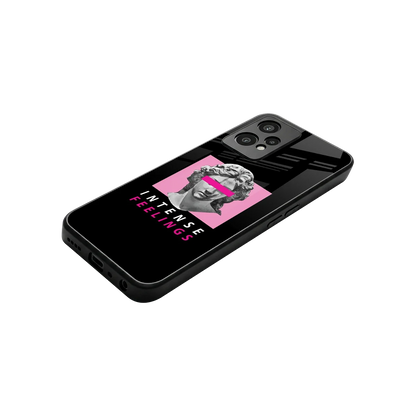 Intense Feelings stylish phone case for oneplus nord ce 2 lite | glossy glass and slim fit