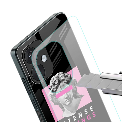 Intense Feelings stylish phone case for oneplus nord ce 3 | glossy glass and slim fit