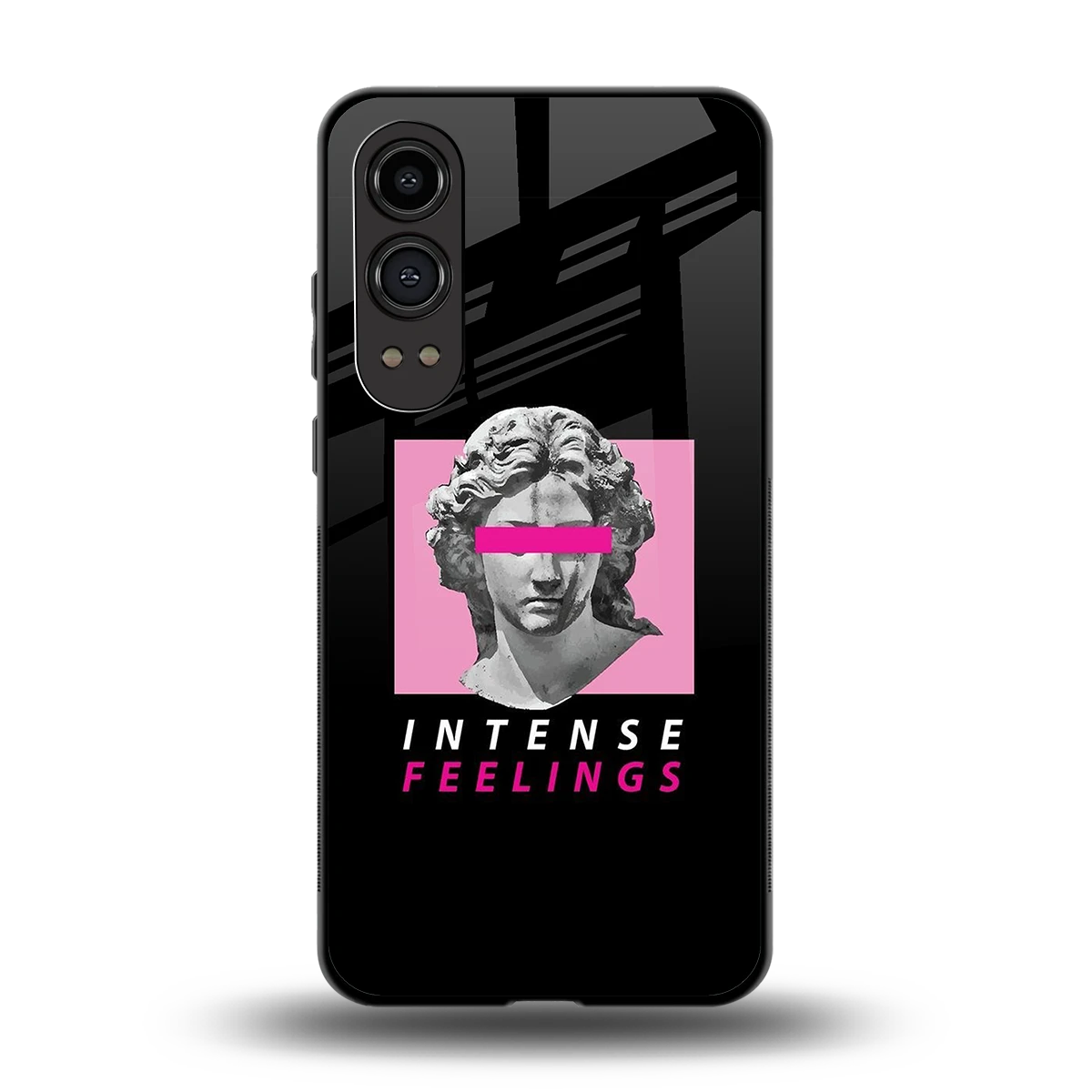 Intense Feelings back phone cover | glass case for oneplus nord ce 4 lite