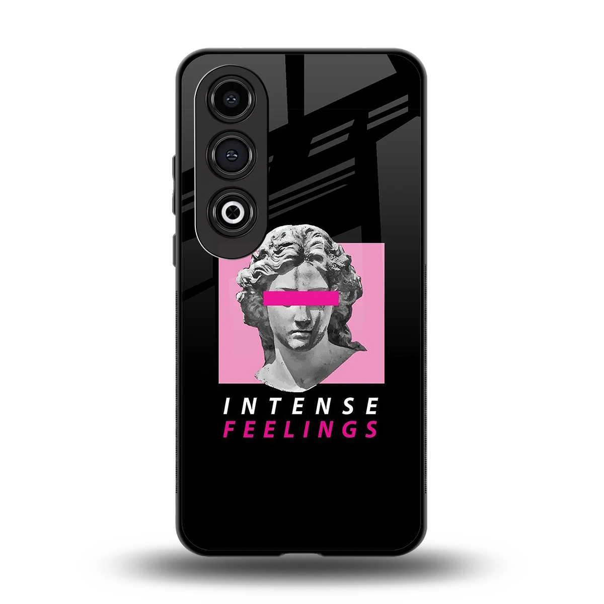 Intense Feelings back phone cover | glass case for oneplus nord ce 4