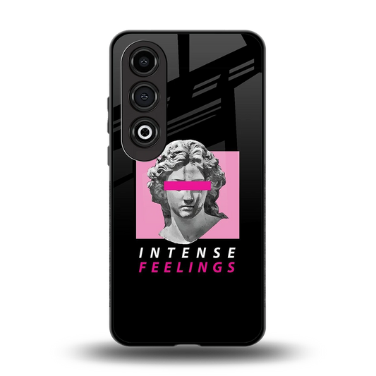 Intense Feelings back phone cover | glass case for oneplus nord ce 4