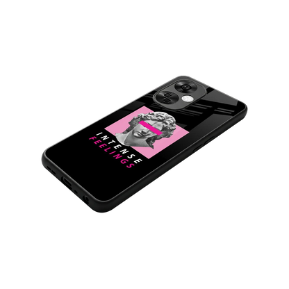 Intense Feelings stylish phone case for oneplus nord ce 3 lite | glossy glass and slim fit