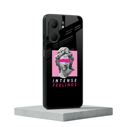 Intense Feelings oppo a5x 5g mobile cover | shockproof glass phone case
