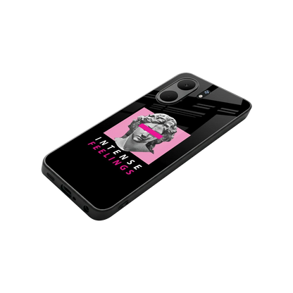 Intense Feelings stylish phone case for oppo a5x 5g | glossy glass and slim fit