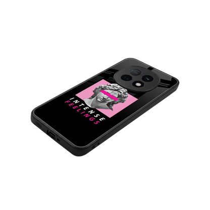 Intense Feelings stylish phone case for oppo f29 pro 5g | glossy glass and slim fit