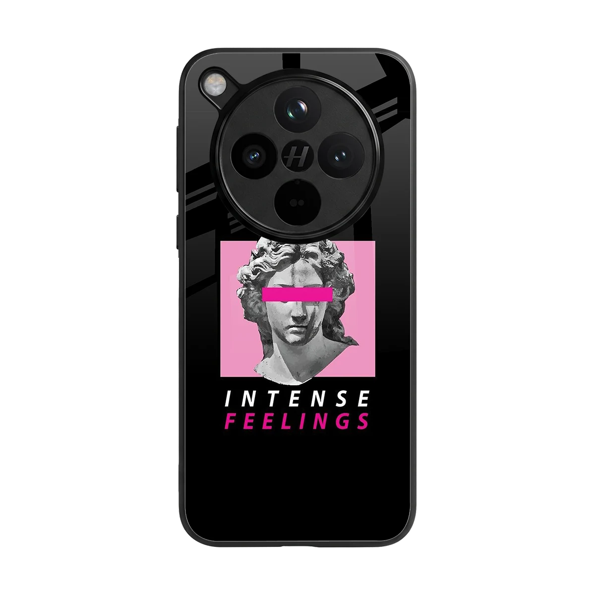 Intense Feelings back phone cover | glass case for oppo find x8