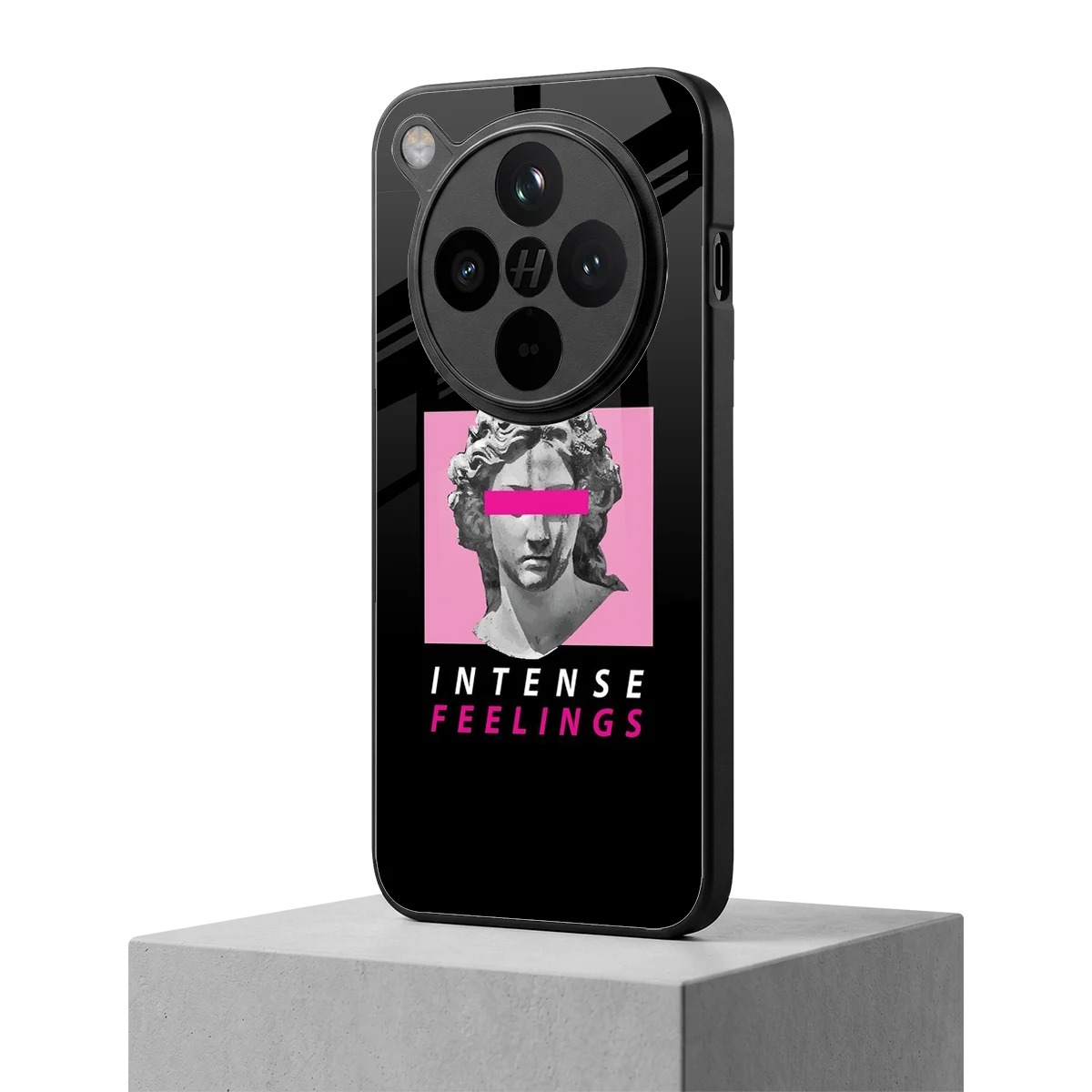 Intense Feelings oppo find x8 mobile cover | shockproof glass phone case