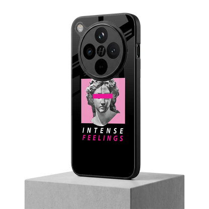 Intense Feelings oppo find x8 mobile cover | shockproof glass phone case