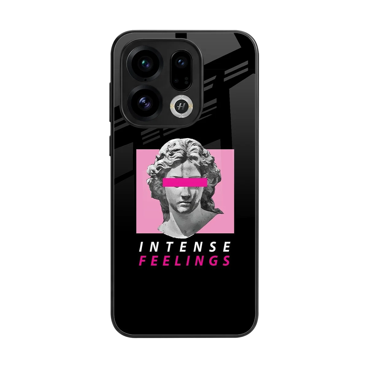 Intense Feelings back phone cover | glass case for oppo find x9