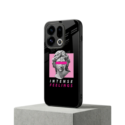 Intense Feelings oppo find x9 mobile cover | shockproof glass phone case