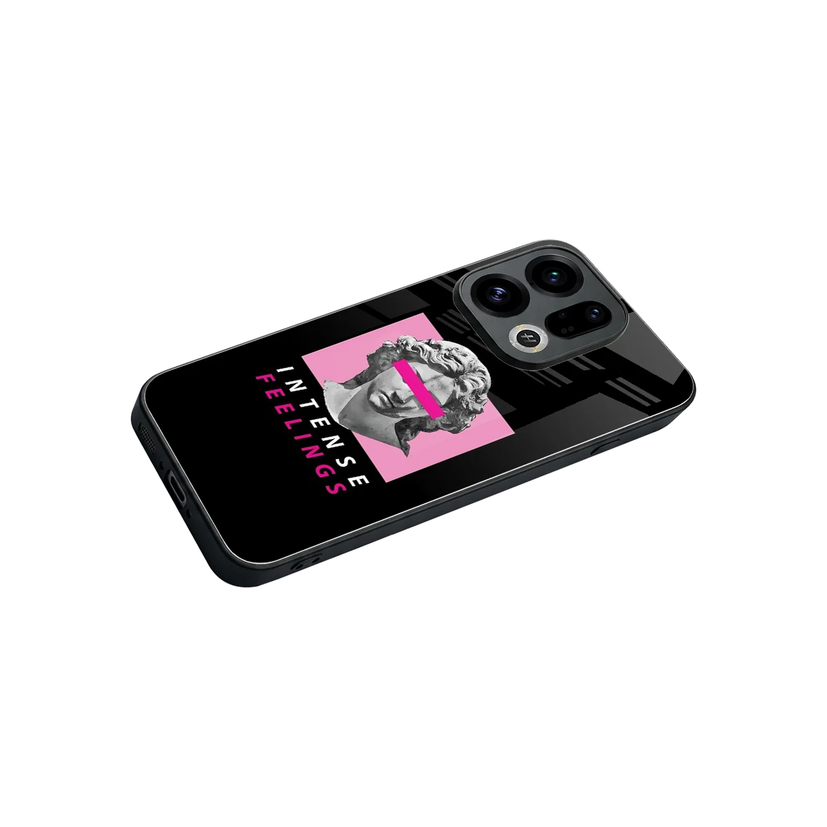 Intense Feelings stylish phone case for oppo find x9 | glossy glass and slim fit
