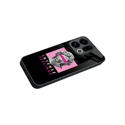 Intense Feelings stylish phone case for oppo find x9 | glossy glass and slim fit