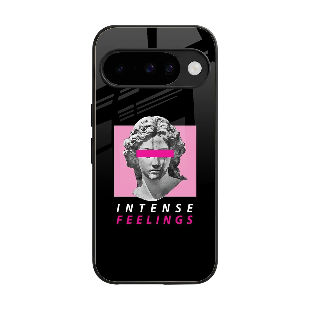 Intense Feelings back phone cover | glass case for google pixel 10