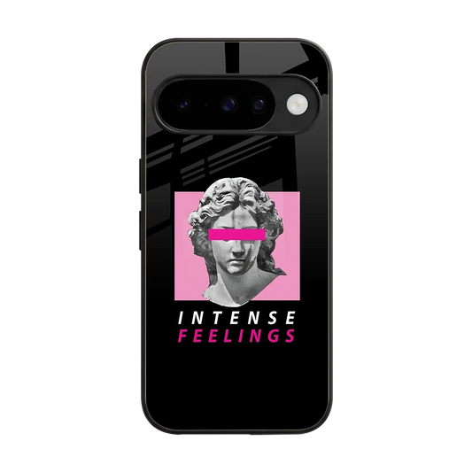 Intense Feelings back phone cover | glass case for google pixel 10