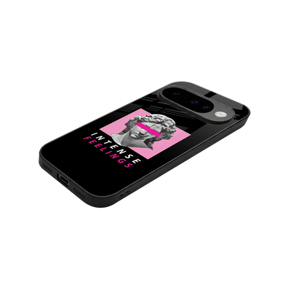 Intense Feelings stylish phone case for google pixel 10 | glossy glass and slim fit
