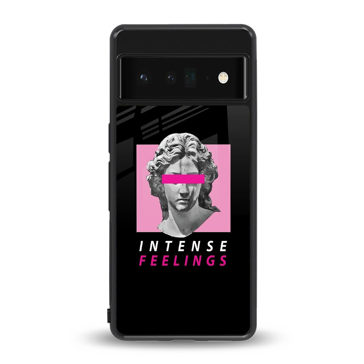 Intense Feelings back phone cover | glass case for google pixel 6 pro